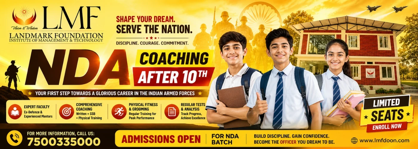 NDA Coaching after 10th (Foundation Course)